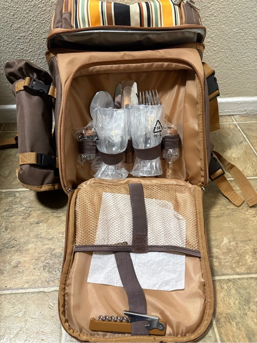All Camp Outdoor Gear. Fully Insulated Camping Thermal Backpack